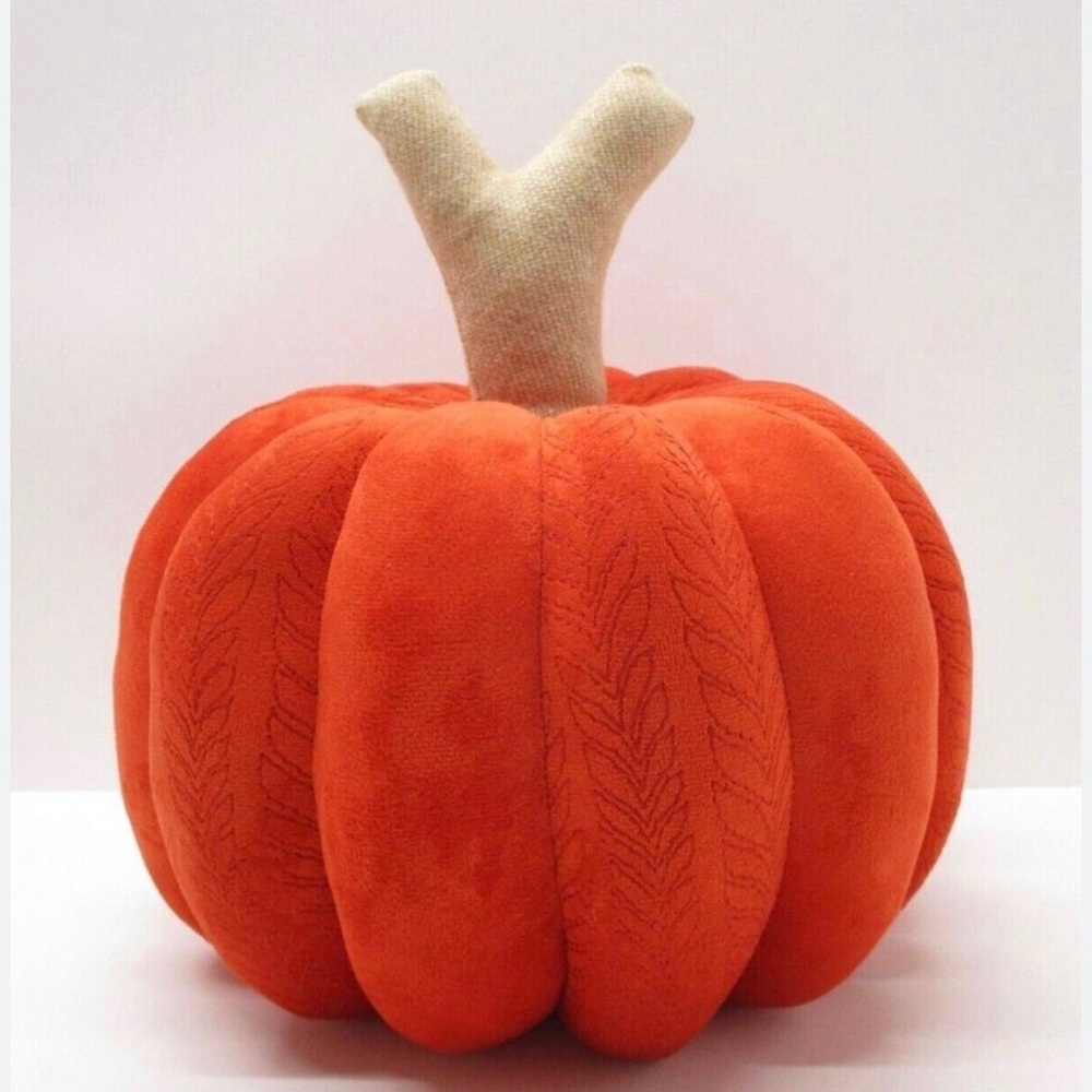 Opalhouse Pumpkin Shaped Velvet Pillow Orange - Target